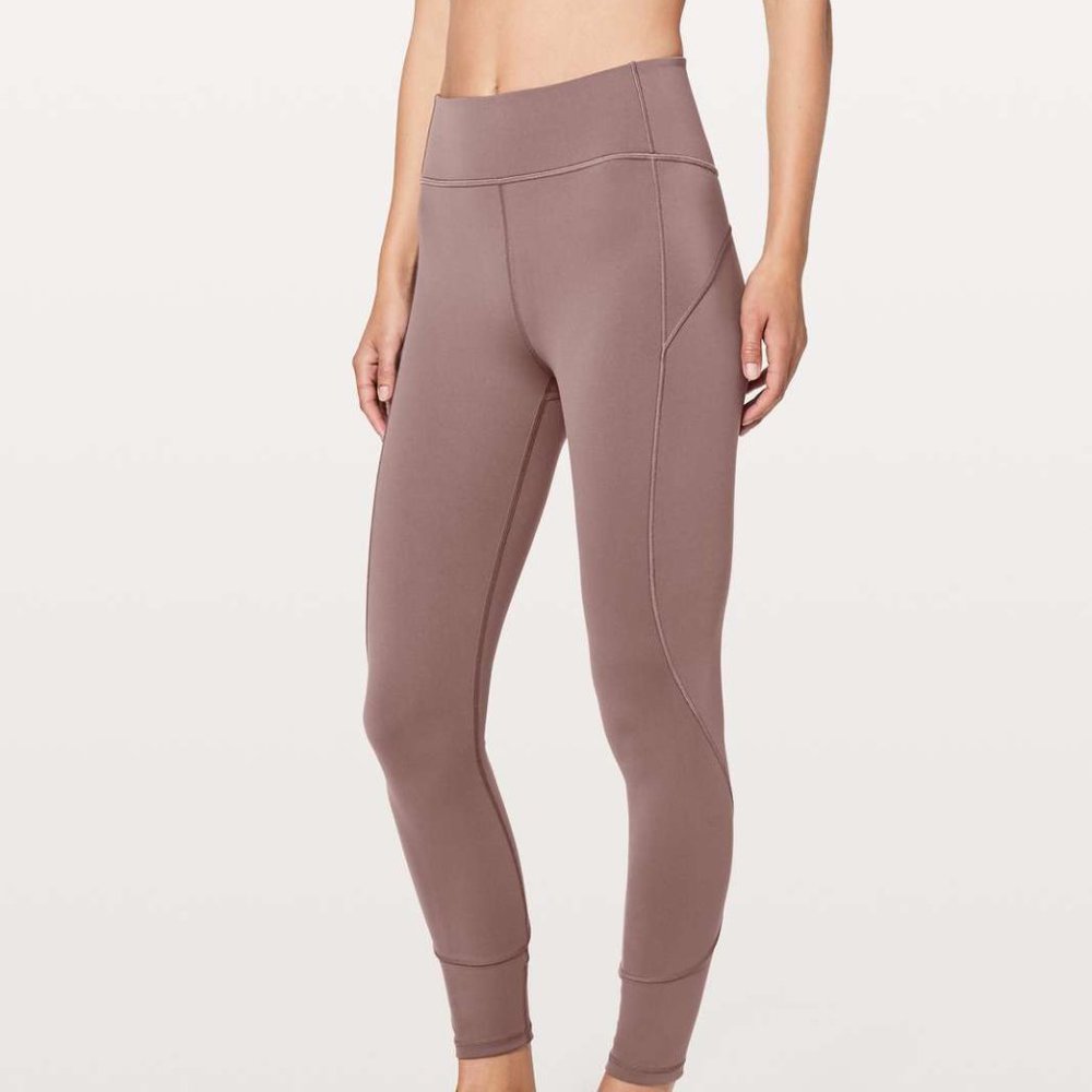 Lululemon In Movement 7/8 Tight *Everlux 25" Antique Bark